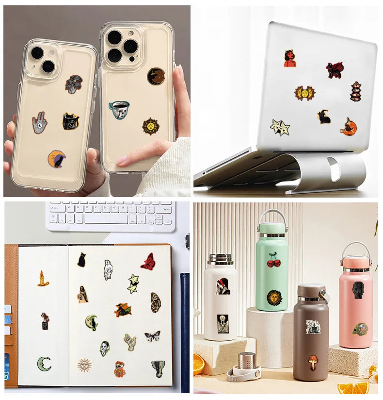 Vintage Gothic Sticker Pack